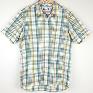 Quicksilver | Short Sleeve Plaid Shirt